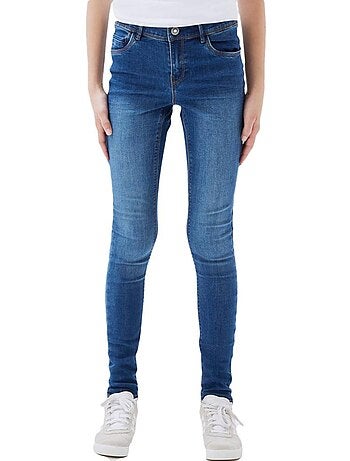 Jeans Skinny Azul Escuro para Menina Name It 1262