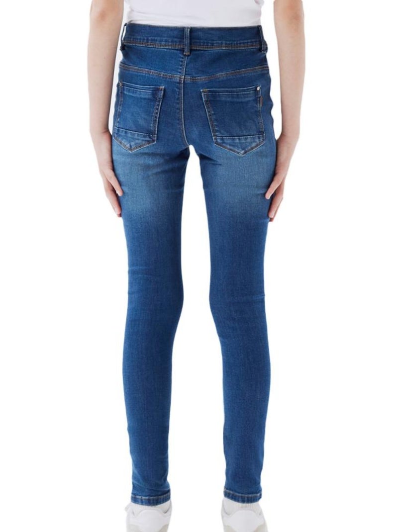 Jeans Skinny Azul Escuro para Menina Name It 1262 Azul - Kiabi