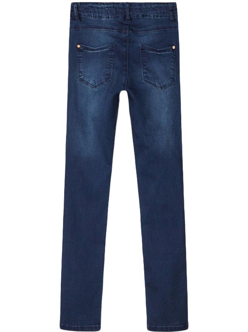 Jeans Skinny Azul Escuro para Menina Name It Mtrilla Azul - Kiabi