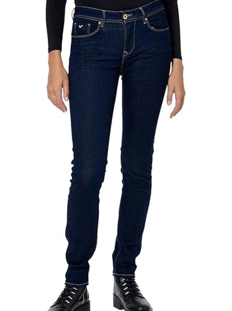 Jeans Skinny Azul Escuro para Mulher Kaporal LOCKK Azul-jeans - Kiabi
