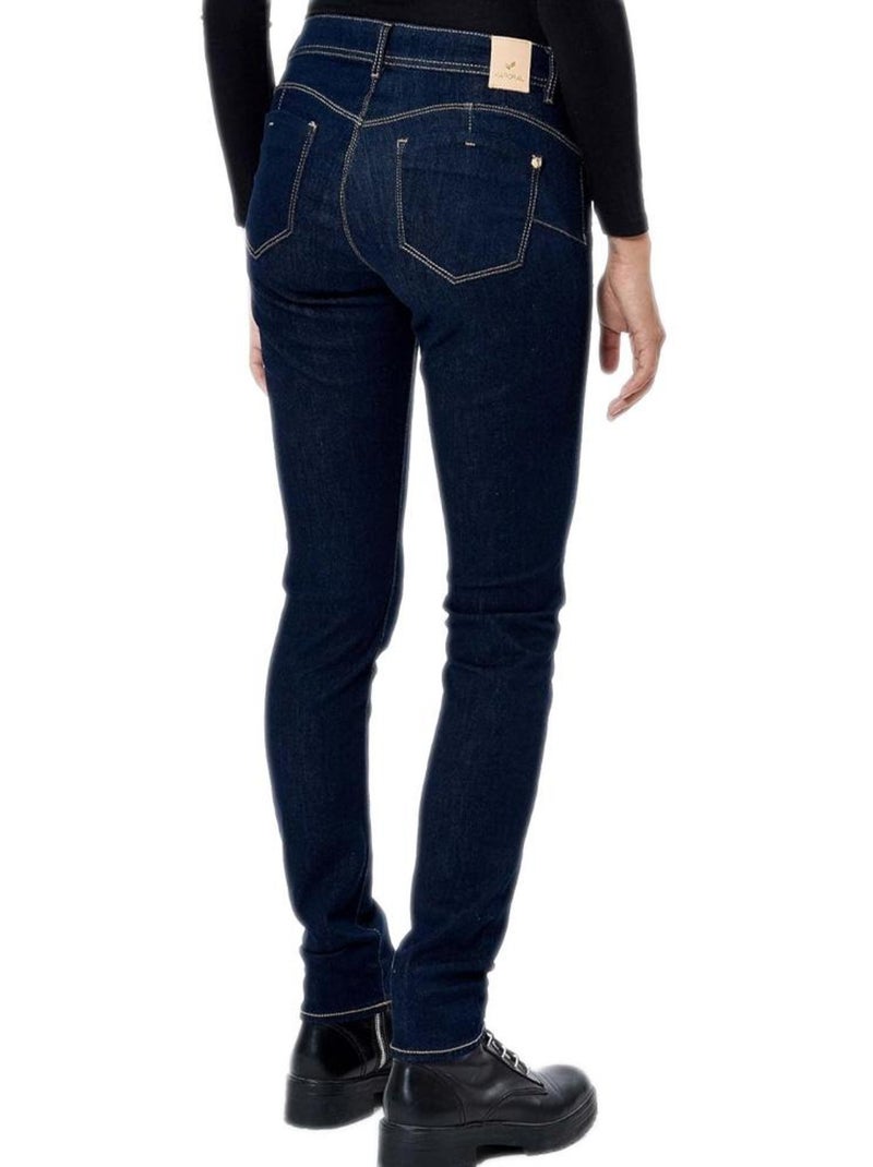 Jeans Skinny Azul Escuro para Mulher Kaporal LOCKK Azul-jeans - Kiabi