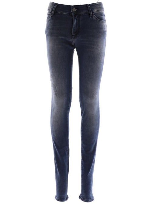 Jeans Skinny Azul Lavado Teddy Smith AVA para Mulher - Kiabi Jeans Skinny Azul Lavado Teddy Smith AVA para Mulher - Kiabi