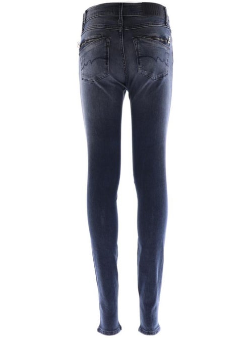 Jeans Skinny Azul Lavado Teddy Smith AVA para Mulher - Kiabi Jeans Skinny Azul Lavado Teddy Smith AVA para Mulher - Kiabi