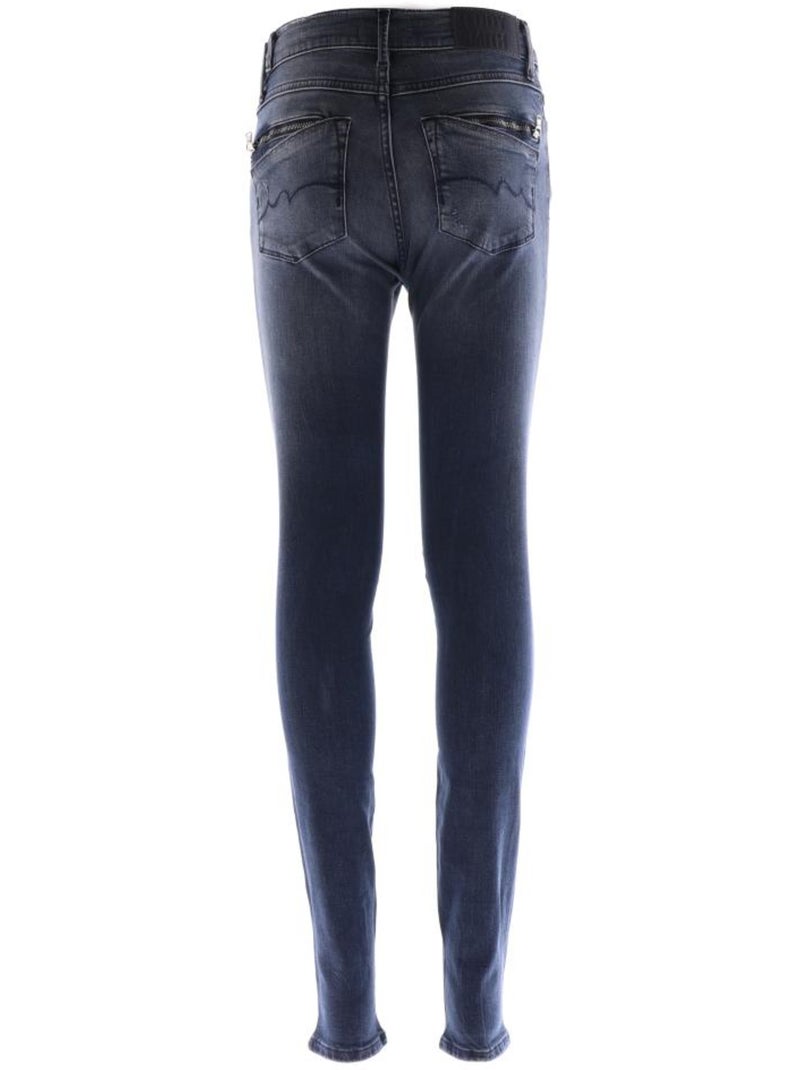 Jeans Skinny Azul Lavado Teddy Smith AVA para Mulher Azul - Kiabi