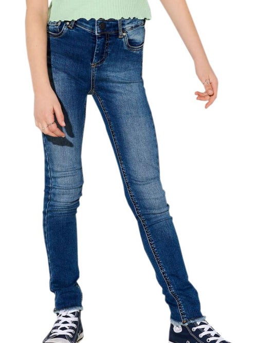 Jeans Skinny Azul para Menina Kids Only Blush - Kiabi Jeans Skinny Azul para Menina Kids Only Blush - Kiabi