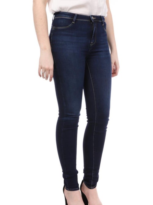 Jeans Skinny Azul Teddy Smith The Jeg High para Mulher - Kiabi Jeans Skinny Azul Teddy Smith The Jeg High para Mulher - Kiabi