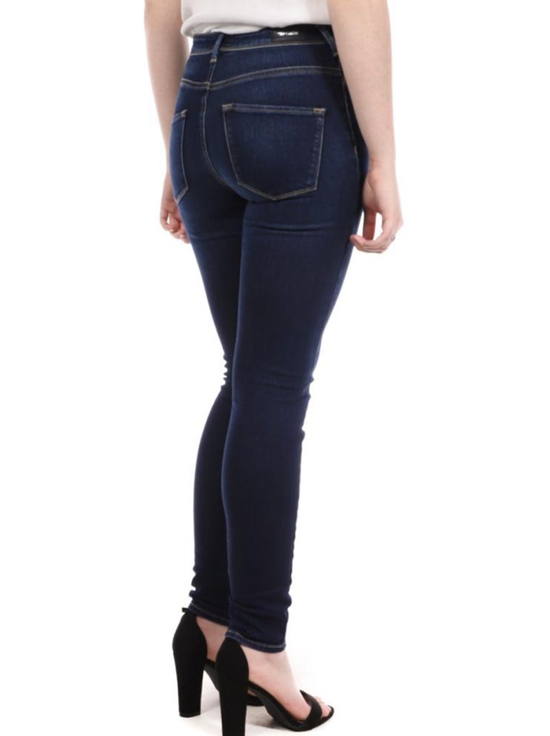 Jeans Skinny Azul Teddy Smith The Jeg High para Mulher Azul - Kiabi