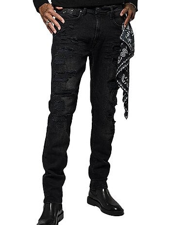Jeans Skinny Dadas para Homem Kaporal