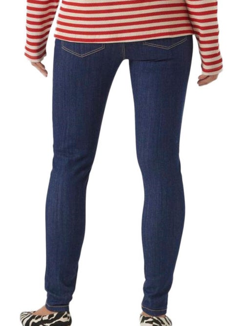 Jeans Skinny de Ganga Escura para Mulher Mamalicious Cilia - Kiabi Jeans Skinny de Ganga Escura para Mulher Mamalicious Cilia - Kiabi