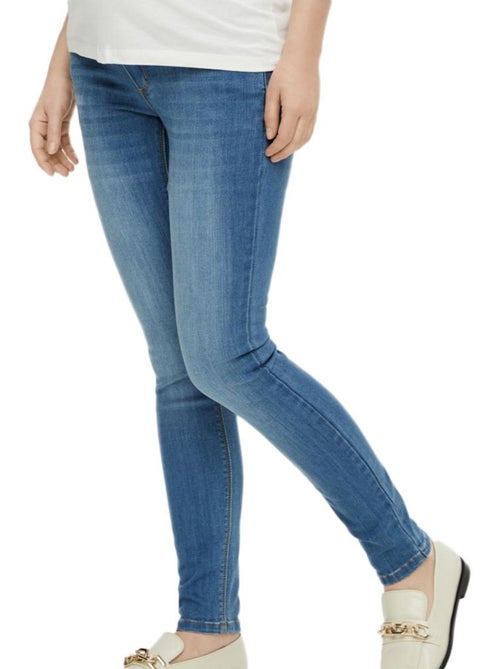 Jeans skinny de grávida azuis para mulher pieces maternity della - Kiabi Jeans skinny de grávida azuis para mulher pieces maternity della - Kiabi
