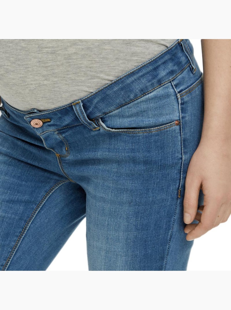 Jeans skinny de grávida azuis para mulher pieces maternity della Azul - Kiabi