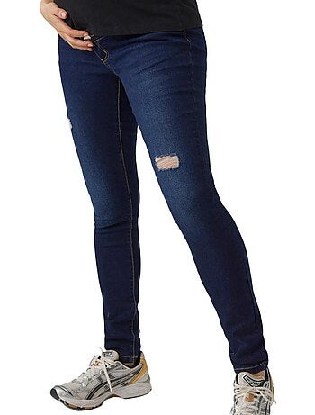 Jeans Skinny de Gravidez Azul para Mulher Vero Moda Maternity
