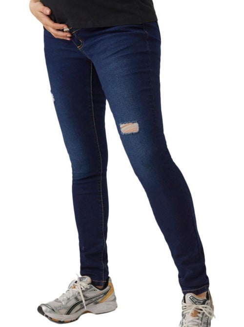 Jeans Skinny de Gravidez Azul para Mulher Vero Moda Maternity - Kiabi Jeans Skinny de Gravidez Azul para Mulher Vero Moda Maternity - Kiabi