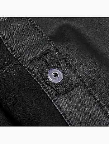 Jeans Skinny Pretos com Revestimento para Menina Pim 15210750