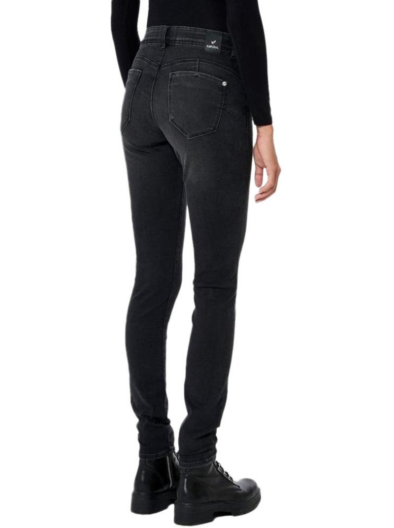 Jeans Skinny Pretos Kaporal LOCKK para Mulher Preto - Kiabi