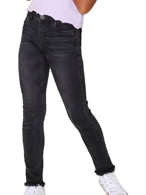 Jeans Skinny Pretos para Menina Kids Only Blush 15185446 - Kiabi Jeans Skinny Pretos para Menina Kids Only Blush 15185446 - Kiabi
