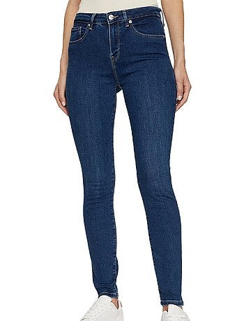 Jeans skinny tommy hilfiger como azul escuro para mulher