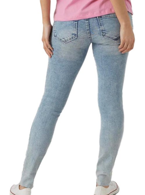Jeans Slim Azuis de Grávida Mamalicious Barka - Kiabi