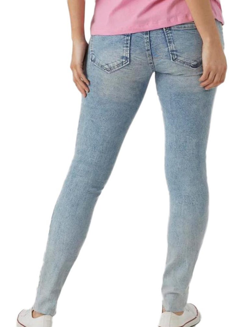 Jeans Slim Azuis de Grávida Mamalicious Barka Azul - Kiabi