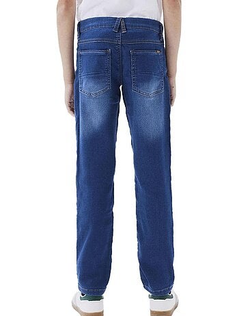 Jeans slim azuis para menina name it theo