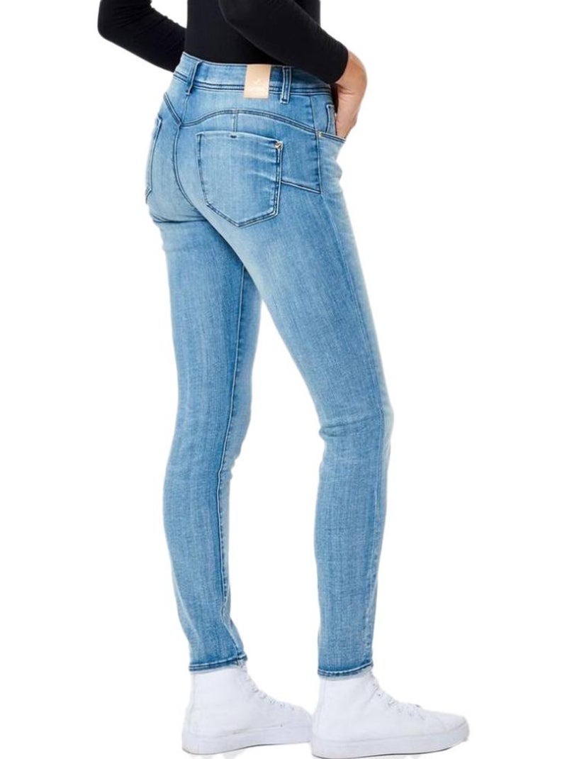 Jeans Slim Azul Claro Kaporal LOCKK para Mulher Azul claro - Kiabi