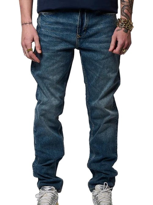 Jeans slim azul escuro para homem kaporal doker - Kiabi