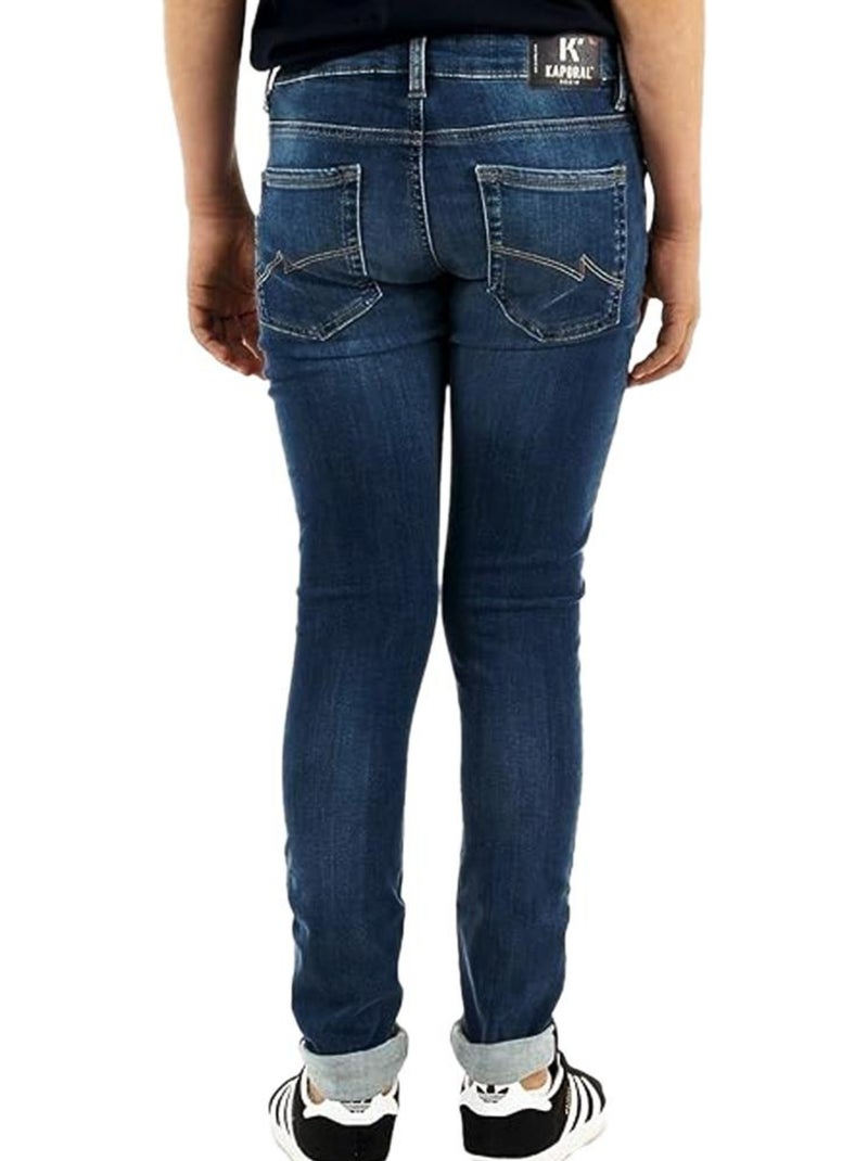 Jeans Slim Azul Escuro para Menino Kaporal Vozh Azul-jeans - Kiabi