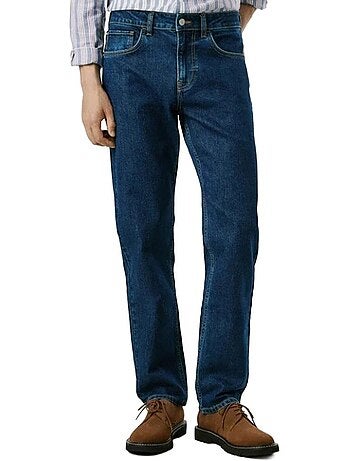 Jeans slim azul escuro pepe jeans para homem