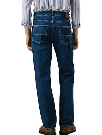 Jeans slim azul escuro pepe jeans para homem