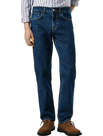 Jeans slim azul escuro pepe jeans para homem