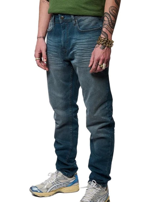 Jeans slim azul médio para homem kaporal daxko - Kiabi Jeans slim azul médio para homem kaporal daxko - Kiabi
