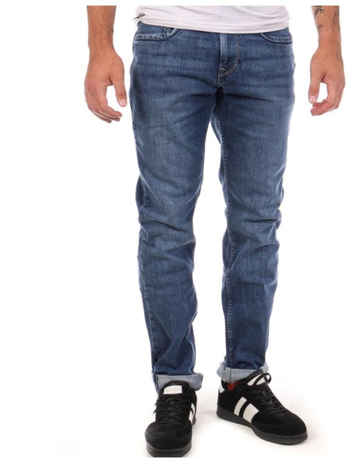 Jeans slim azul médio para homem pepe jeans pm202023 - Kiabi Jeans slim azul médio para homem pepe jeans pm202023 - Kiabi