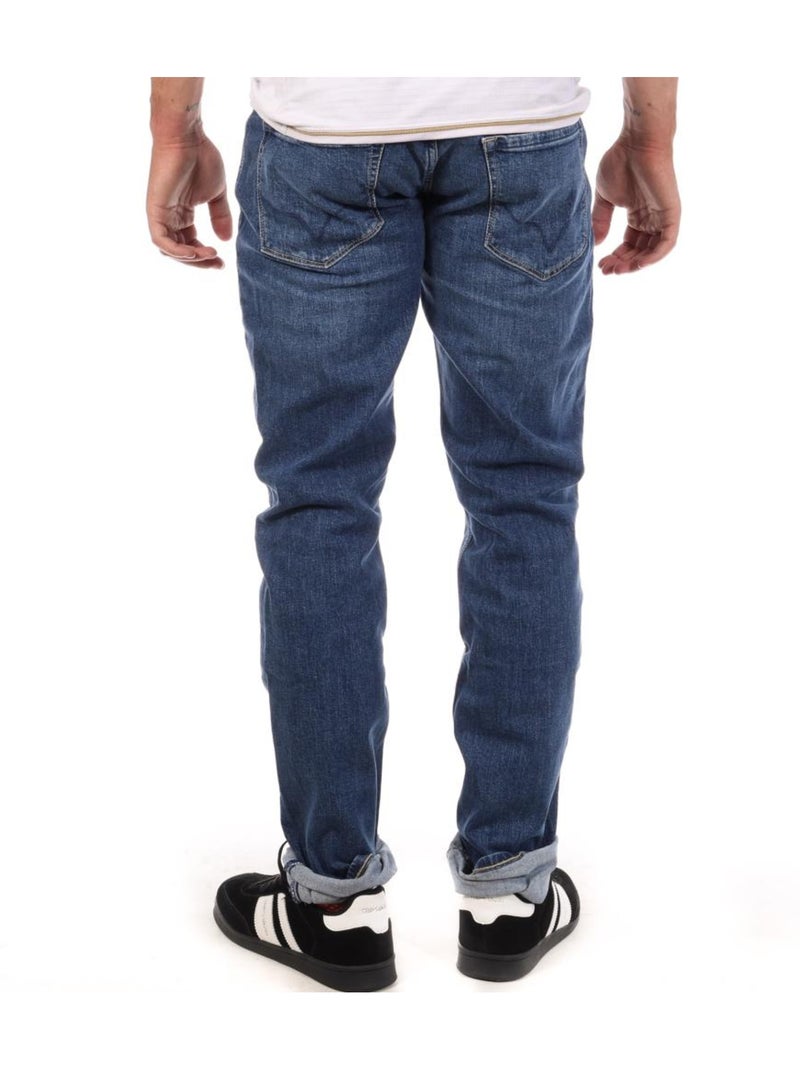 Jeans Slim Azul Médio para Homem Pepe Jeans PM202023 Azul - Kiabi