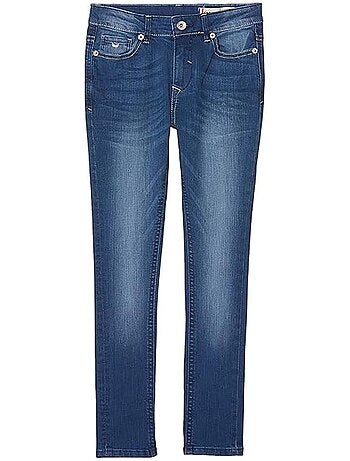 Jeans slim azul médio para rapaz kaporal vozh