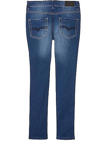 Jeans slim azul médio para rapaz kaporal vozh
