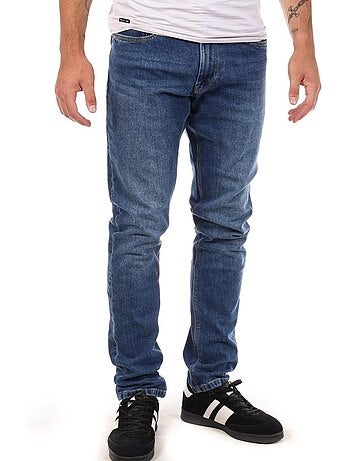 Jeans slim azul para homem pepe jeans pm2084082ux64