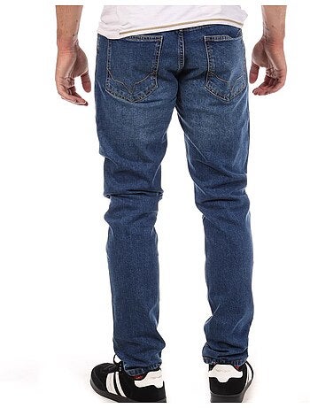 Jeans slim azul para homem pepe jeans pm2084082ux64