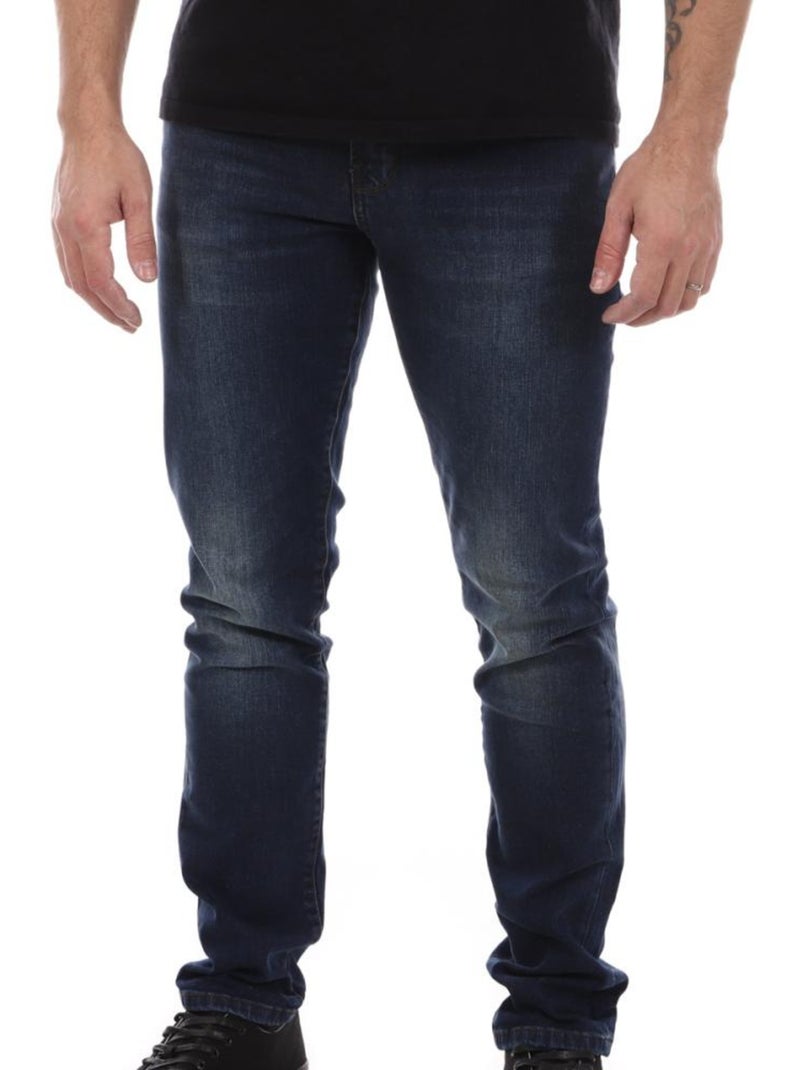 Jeans Slim Azul para Homem Schott TRD Azul - Kiabi