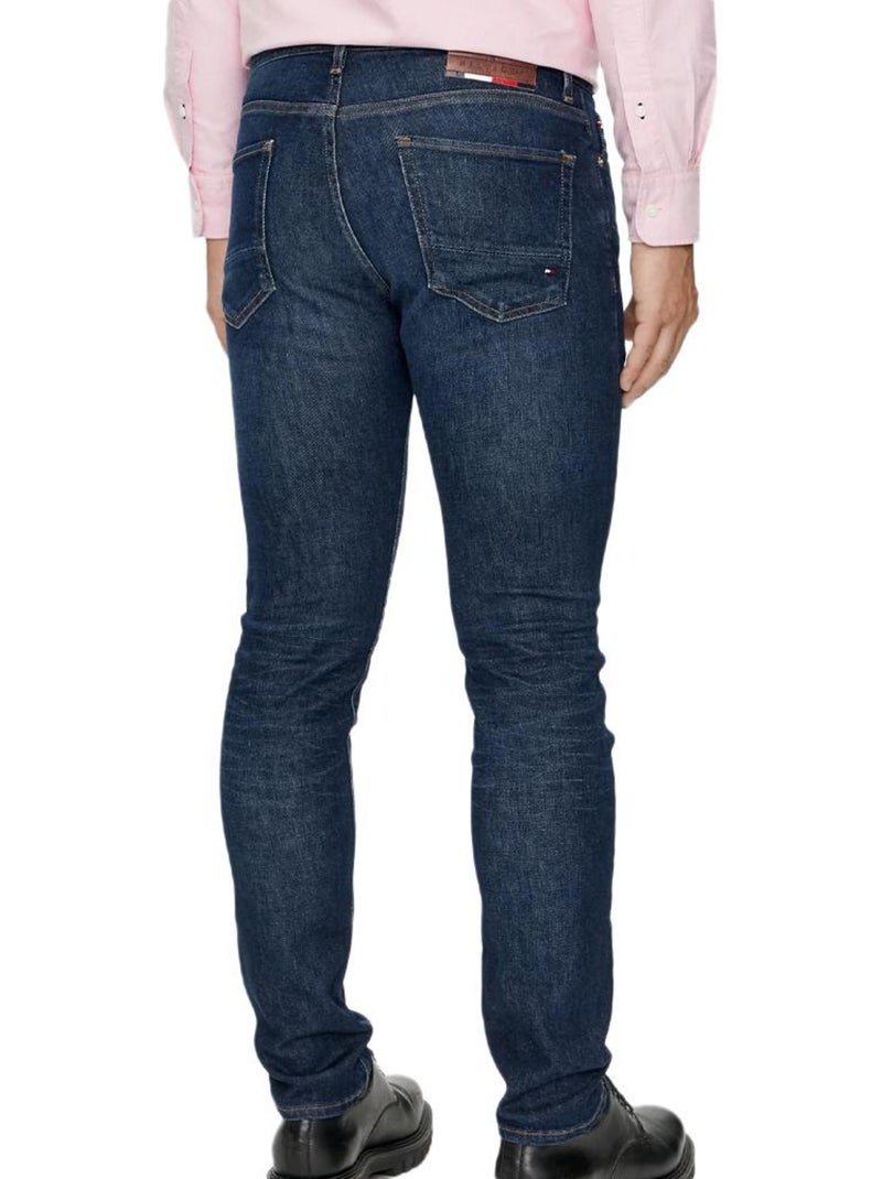 Jeans slim azul para homem tommy hilfiger bleecker Azul - Kiabi
