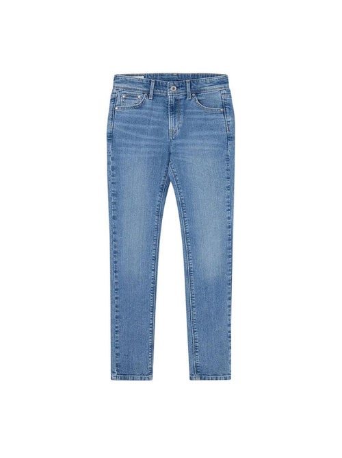 Jeans Slim Azul para Menina Pepe Jeans Pixlette - Kiabi Jeans Slim Azul para Menina Pepe Jeans Pixlette - Kiabi