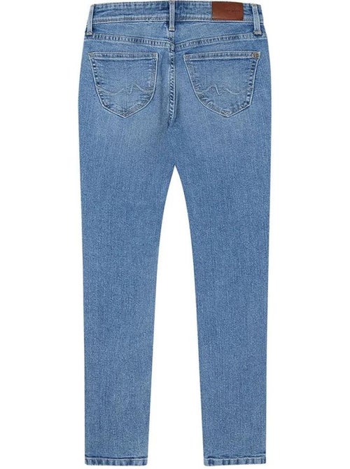 Jeans Slim Azul para Menina Pepe Jeans Pixlette - Kiabi Jeans Slim Azul para Menina Pepe Jeans Pixlette - Kiabi
