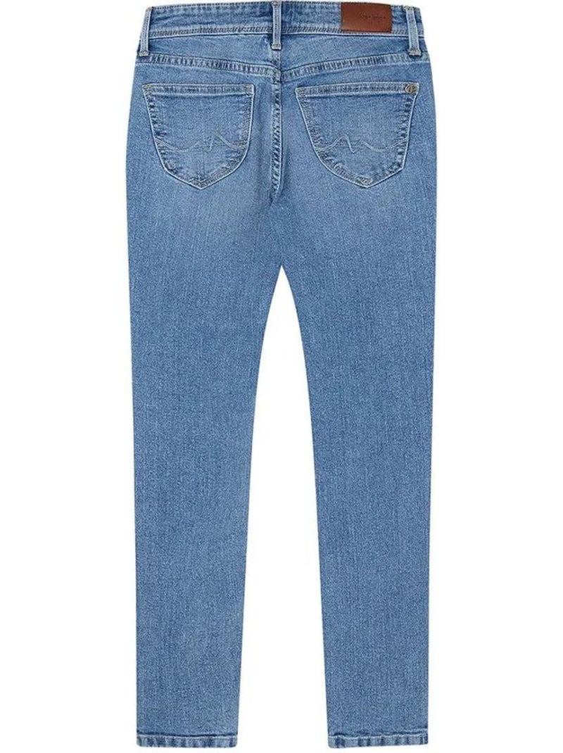 Jeans Slim Azul para Menina Pepe Jeans Pixlette Azul - Kiabi