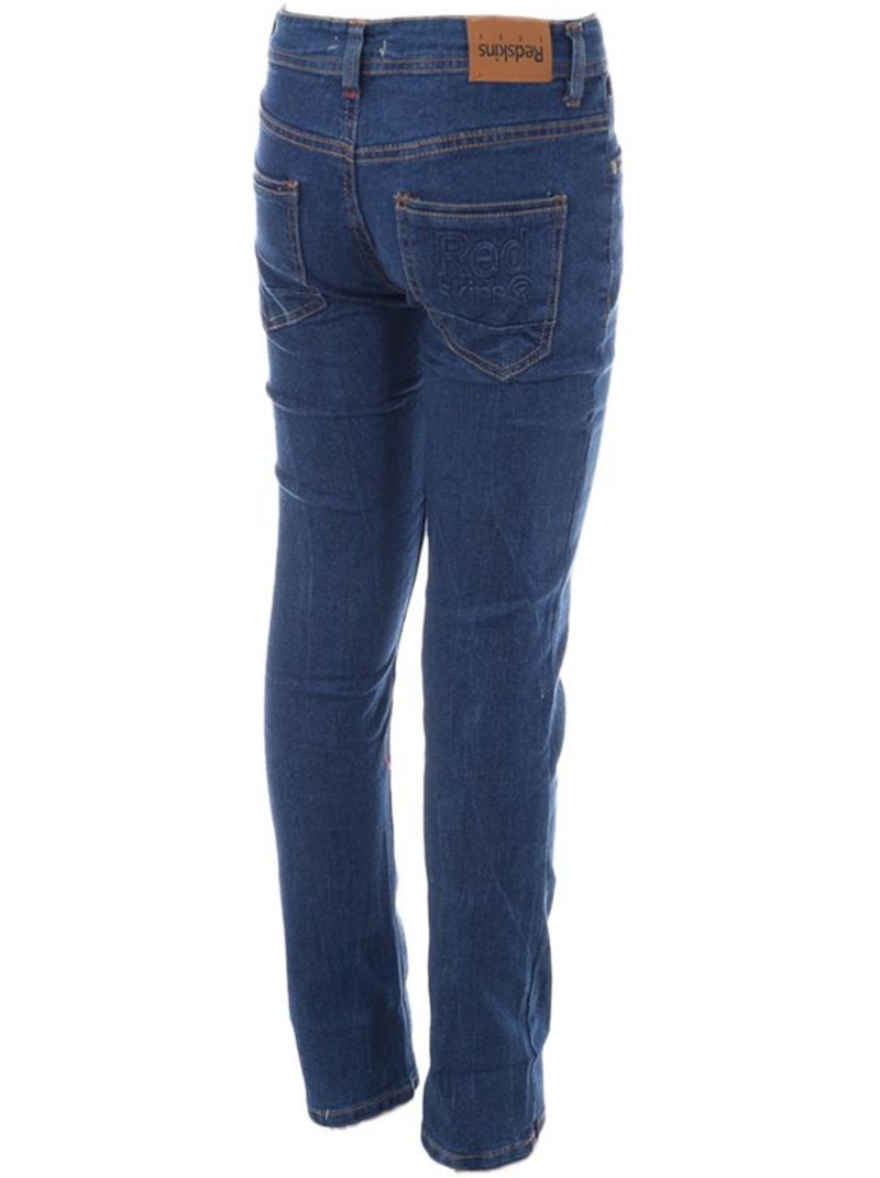 Jeans Slim Azul para Menino Redskins BDN Azul - Kiabi