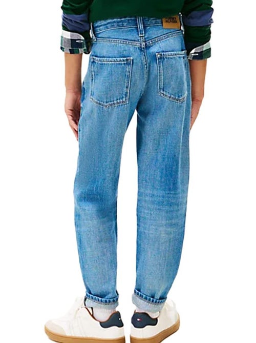 Jeans Slim Azul para Menino Tommy Hilfiger Archive - Kiabi Jeans Slim Azul para Menino Tommy Hilfiger Archive - Kiabi