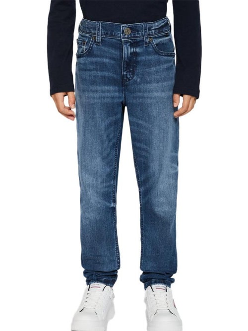Jeans Slim Azul para Menino Tommy Hilfiger Scanton KB0KB09181 - Kiabi Jeans Slim Azul para Menino Tommy Hilfiger Scanton KB0KB09181 - Kiabi