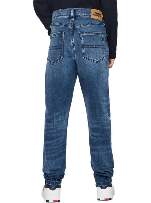 Jeans Slim Azul para Menino Tommy Hilfiger Scanton KB0KB09181 - Kiabi Jeans Slim Azul para Menino Tommy Hilfiger Scanton KB0KB09181 - Kiabi
