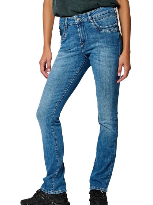 Jeans Slim Azul para Mulher Kaporal BAYAH - Kiabi Jeans Slim Azul para Mulher Kaporal BAYAH - Kiabi