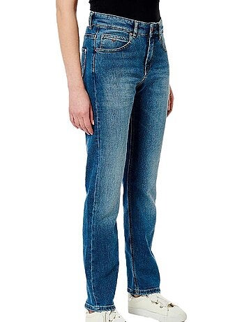 Jeans slim brancos kaporal remar para mulher