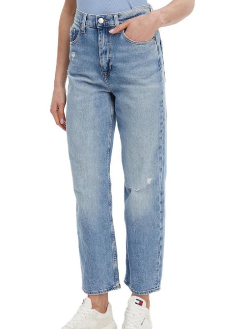 Jeans Slim Azul para Mulher Tommy Hilfiger Layla - Kiabi Jeans Slim Azul para Mulher Tommy Hilfiger Layla - Kiabi