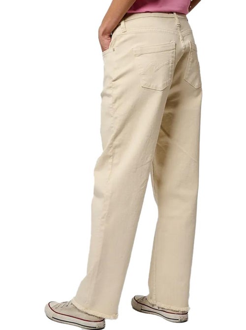 Jeans Slim Bege Kaporal Leony para Mulher - Kiabi Jeans Slim Bege Kaporal Leony para Mulher - Kiabi
